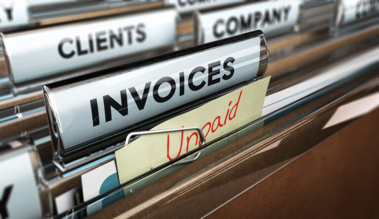 unpaid business invoices