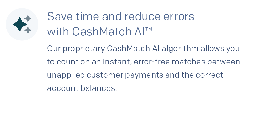 save time and reduce errors with CashMatch AI