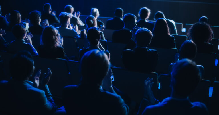 Crowd at a conference